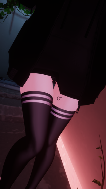 Femboy Thigh Highs Texture for Velle 
