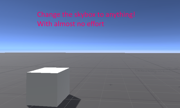 [VRChat] Udon# Change skybox (Local)