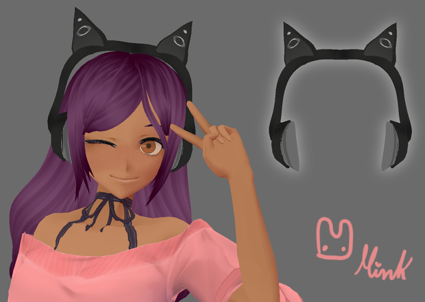 Cat ear Headphones