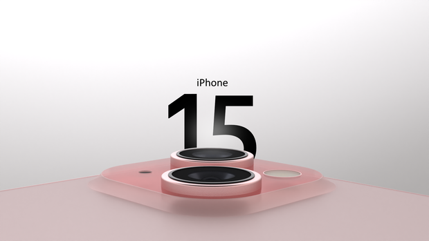 iPhone15 3D model 【blender】