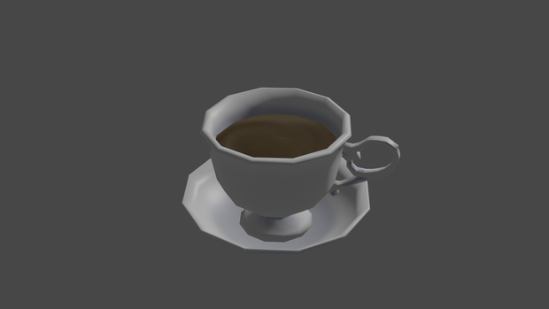 【３Dデータ】コーヒーカップ