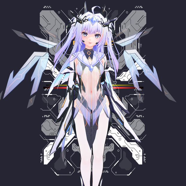 【3Dモデル】Lunara—PMX