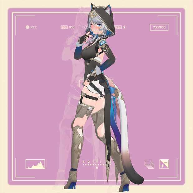 【3Dモデル】Cifera——PMX