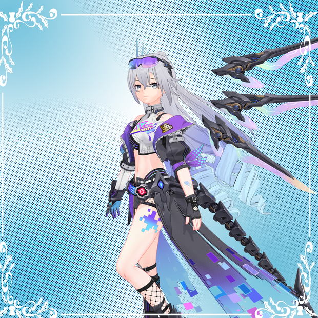 【3Dモデル】‌Silver Wolf LV.999_1.11
