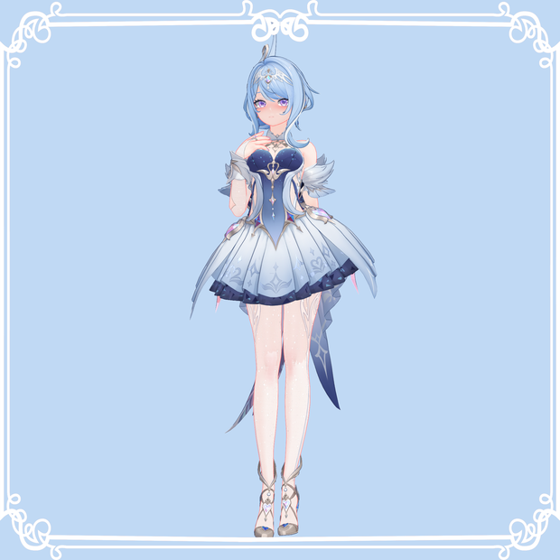 【3Dモデル】‌Odette 1.01_PMX