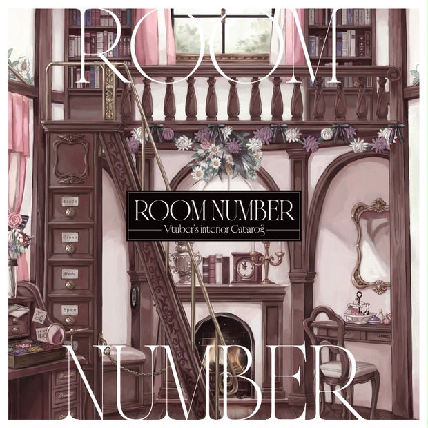 ROOM NUMBER-Vtuber's interior Catalog- - THOUGHT STORE - BOOTH