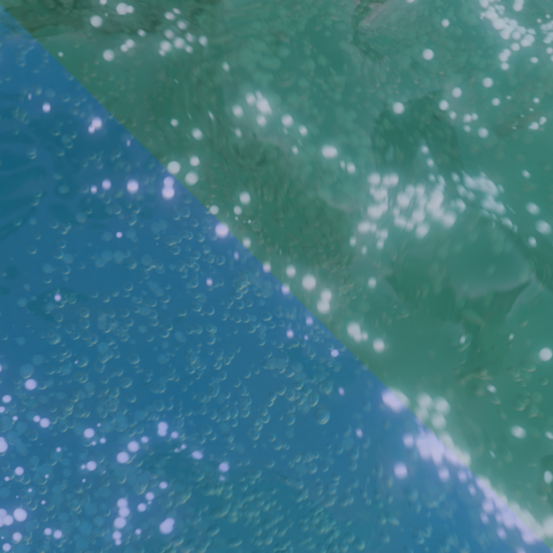 【動く配信素材/スティンガー】波・ウェーブ「Waves」画面切り替えトランジション 2色セット / Waves Stinger Transition (商用利用可)