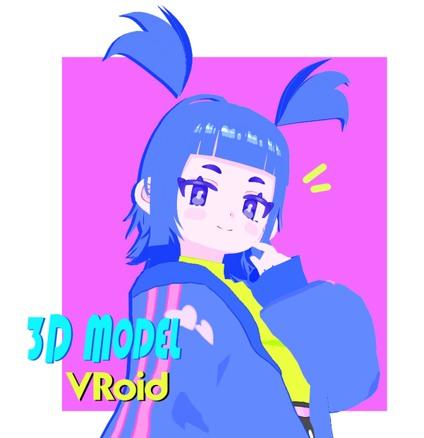 Vroid Model - P2U BUDGET Kawaii Girl 