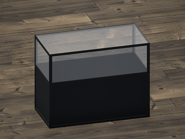 【無料3Dモデル】ショーケース2