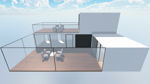 【3Dモデル】モダンハウス #1/ModernHouse #1