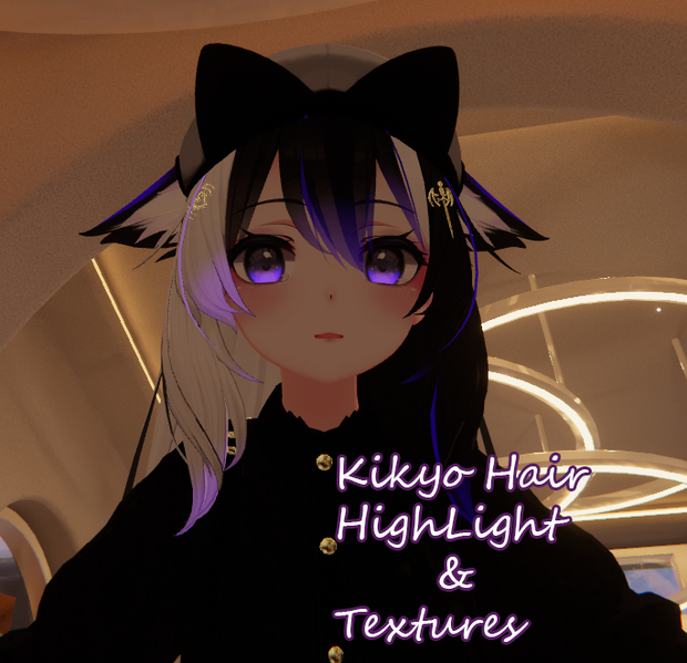 Kikyo Hair texture 「桔梗」髪の質感