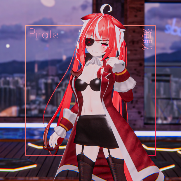 【舞夜,Maya】 海賊の服 Pirate cloth