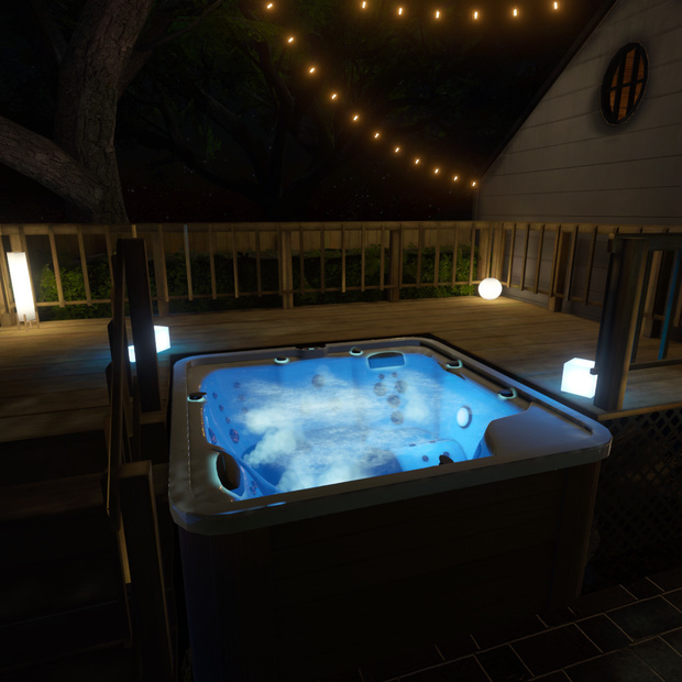 Backyard Bliss VRChat World 