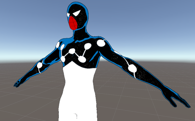 Comic Book Cosmic Spider-Man VRC Avatar