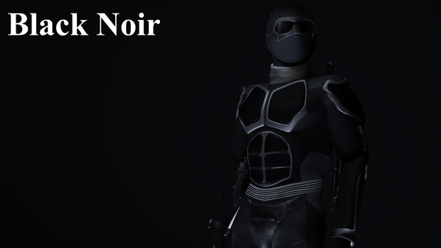 Black Noir [The Boys] VRChat Model Unity Package