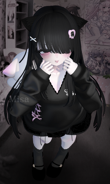 Jirai - Manuka 「マヌカ」Blendshapes, Eyes & Makeup, Full body「ブレンドシェイプ、アイ＆メイクアップテックス , 完全な本」