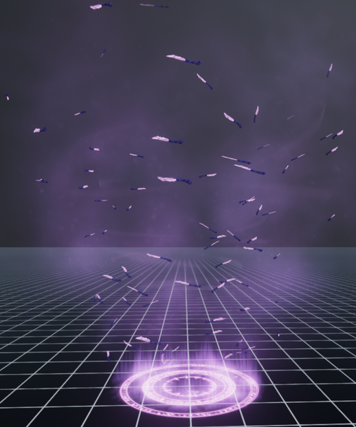 Skaley's Cloud Of Daggers