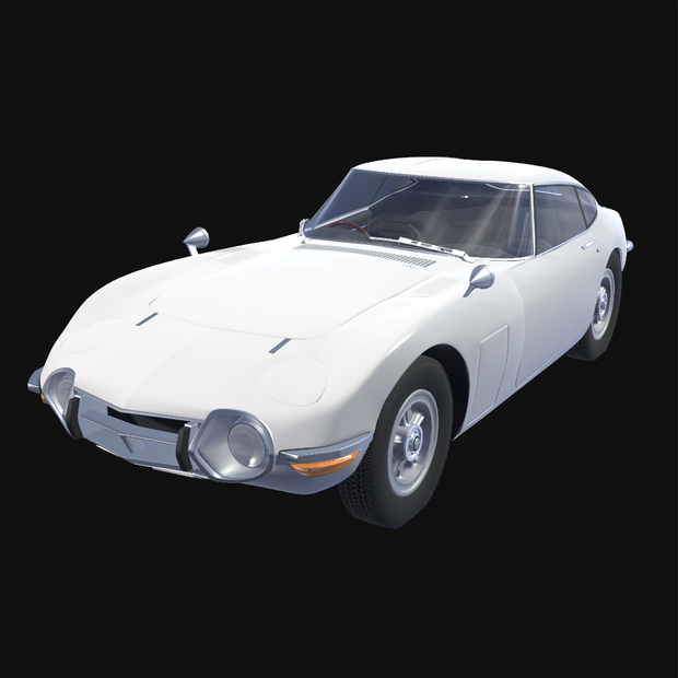 [3Dモデル]TOYOTA 2000GT