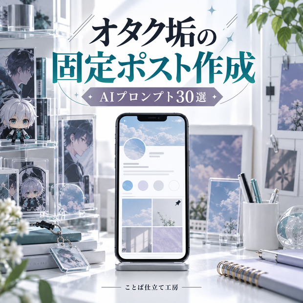 オタク垢の固定ポスト作成｜コピペで使えるAIプロンプト30選