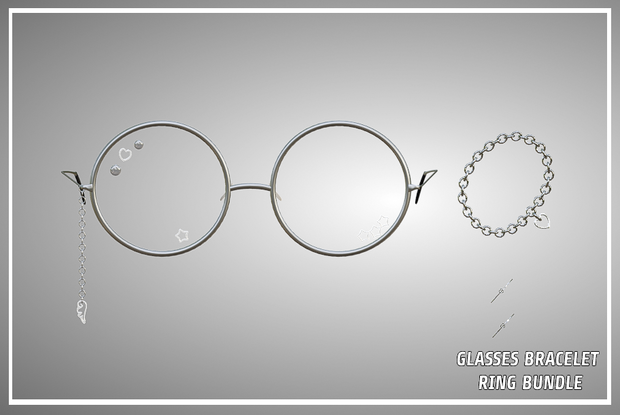 Glasses Bracelet Ring Bundle