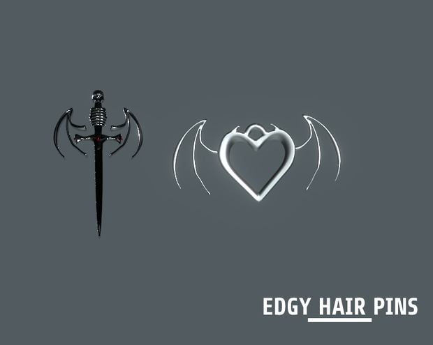 Edgy Hairpins