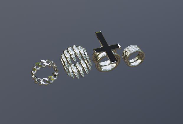 Edgy Ring Pack
