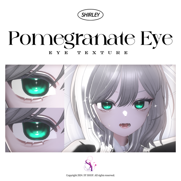 Shirley Eye Texture [ Pomegranate Eye ]