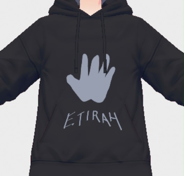 VRoid用パーカー　"ETIRAH"