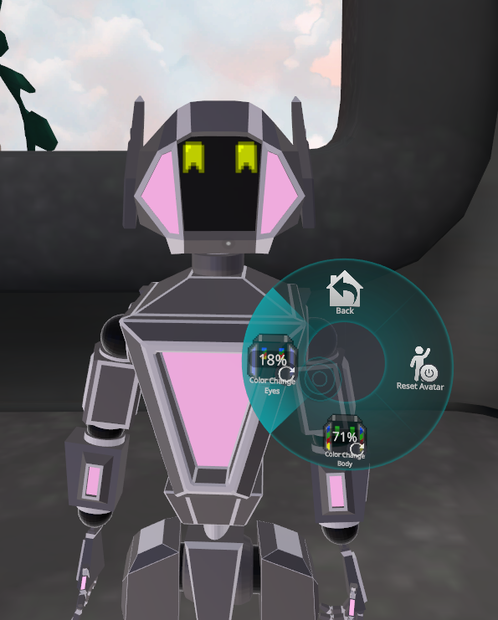 Small Robot Avatar for Vrchat SDK 3