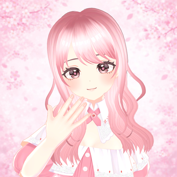 wavy hair ウェーブヘア 웨이브 헤어 (7 Color, 7 Avatar)