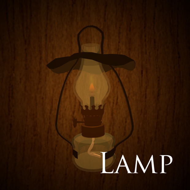 [VRChat想定]Lamp(Avatar3.0ギミック、World用ギミックあり)