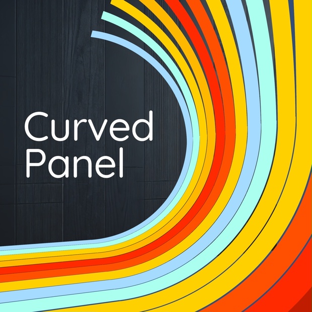 【Shader】Curved Panel - Shaderで動く曲がるパネル