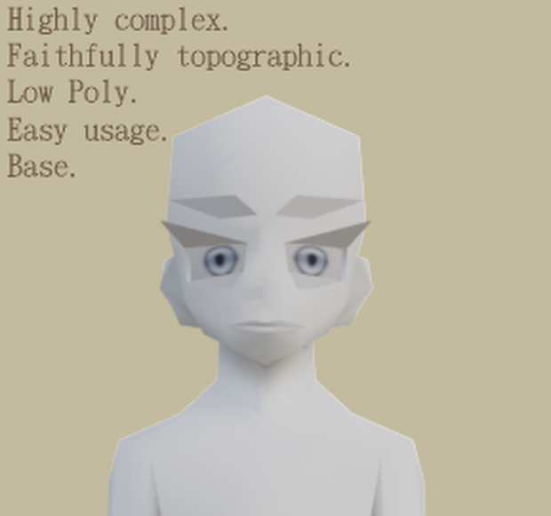 NOW FREE! | Topologically Averaged Low Poly Base