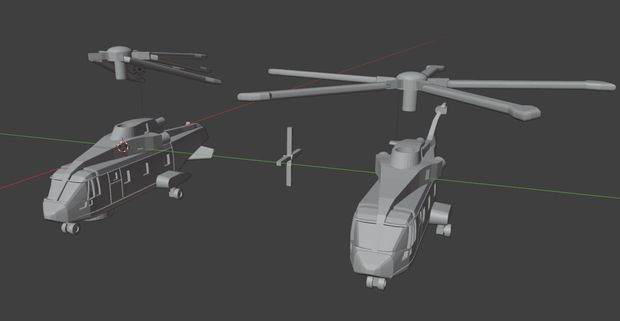 [STLデータ販売]　1/700　AW-101 Merlin HM2