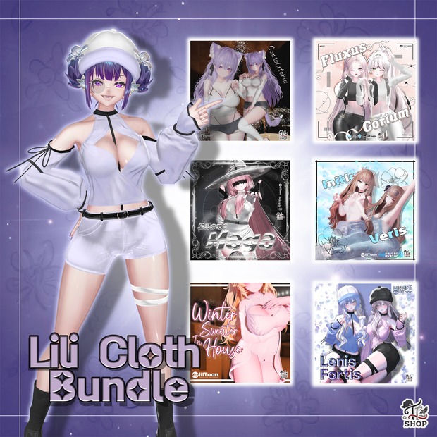 Lili Cloth Bundle (6 Cloth)