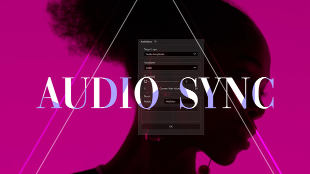 【期間限定！！無料公開】アフターエフェクト用スクリプト　AudioSync