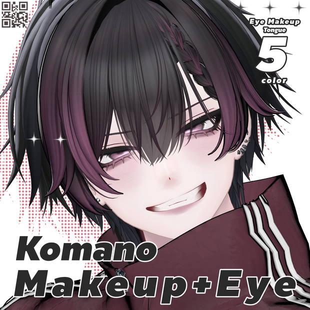 【Komano/狛乃】✦Makeup+Eye＆TongueTexture✦
