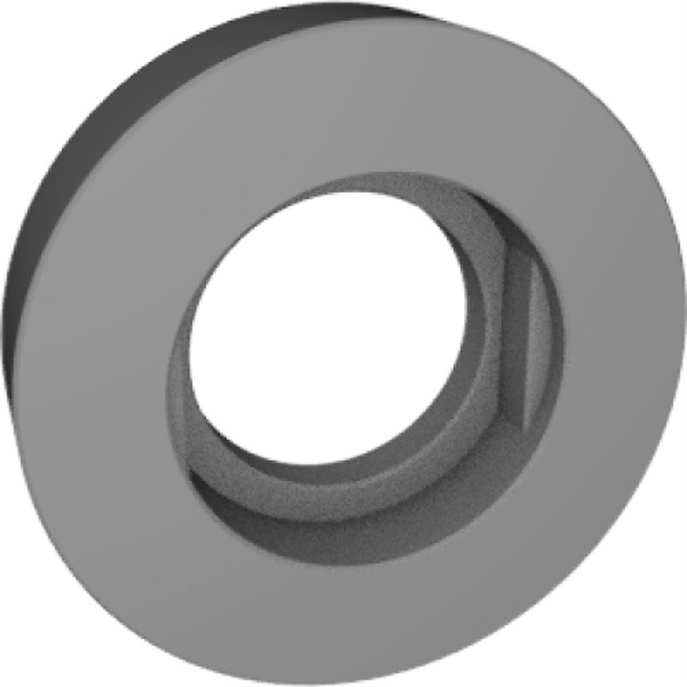 マキタ互換中華ディスクグラインダー(M14 125mm) 15mm穴アダプター(スリーブ用 2mm厚以下ディスク用)