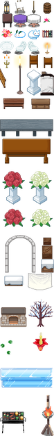 WEBイベント用ドット絵素材