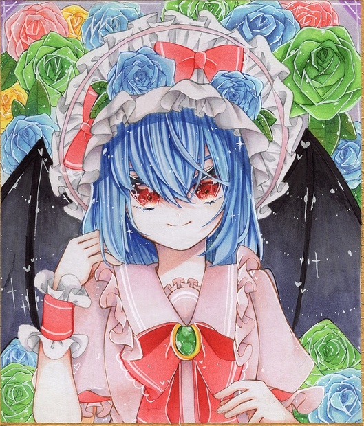 一点もの]東方project オリジナルイラスト「レミリア