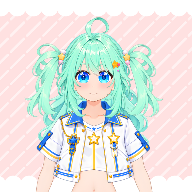 【限定１体のみ】夏イメージのJr.アイドルVtuberモデル