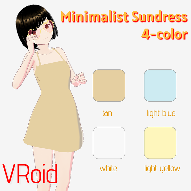 Minimalist Sundress 4-colors