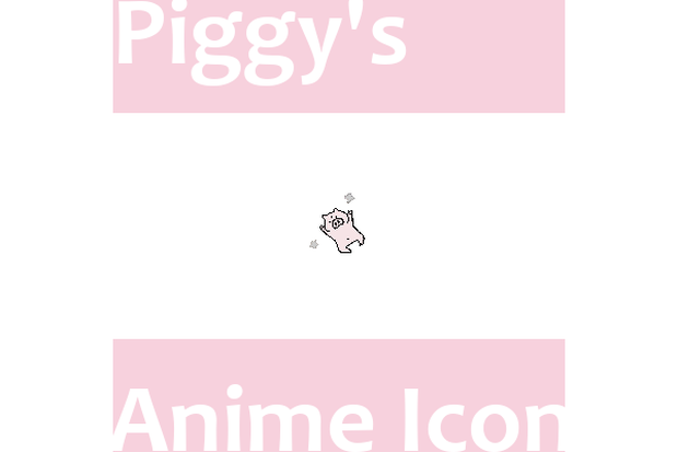 小さな怒ったぶたのアニメアイコン [pig animation gif icon]