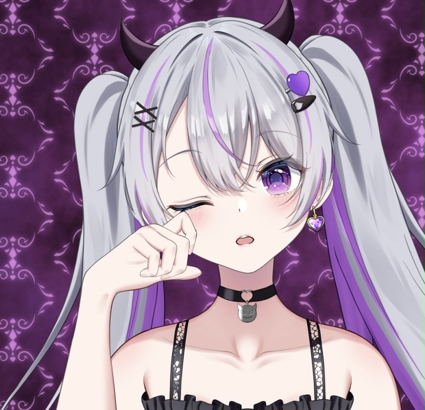 【Vtuber素材】目をこする手