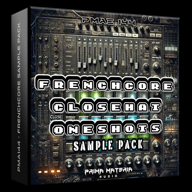 [PMAE144] Frenchcore CloseHat OneShots (Sample Pack)