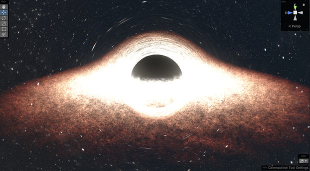 Skybox Black Hole Shader