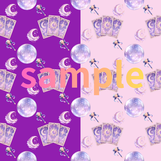 魔女の占い道具/シームレスデジタルペーパー
