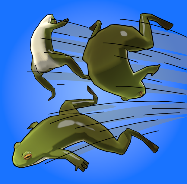 Floppy Frog Throwable