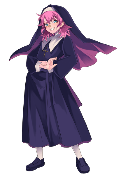 修道女 立ち絵
