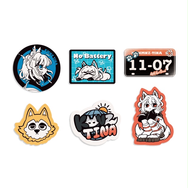 KMNSticker Set - TINA BIRTHDAY2024 - RK Music Official Shop KMNSticker Set - TINA BIRTHDAY2024 - RK Music Official Shop